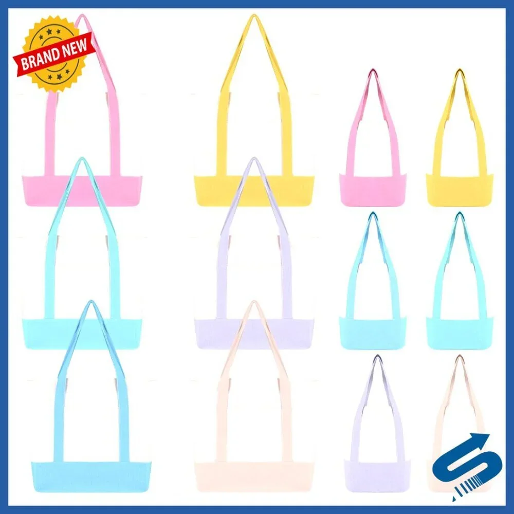 Heavy Duty Canvas Tote Bag Reusable Grocery Shopping Bag with Pocket